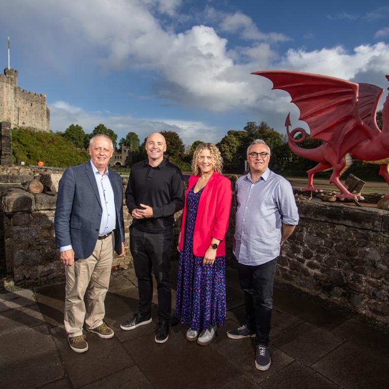 Gwalia Actif partners together at Cardiff Castle